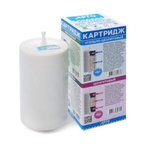 Картридж АРГО-К, АРГО-МК, Водолей ПРЕМИУМ угольно-цеолитовый