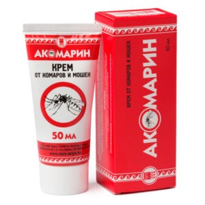 Крем от комаров и мошек "Акомарин"