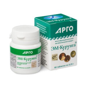 Продукт метабиотический «ЭМ-Курунга», таблетки 60 шт.